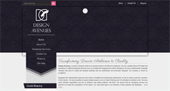 Desktop Screenshot of designavenues.co.in